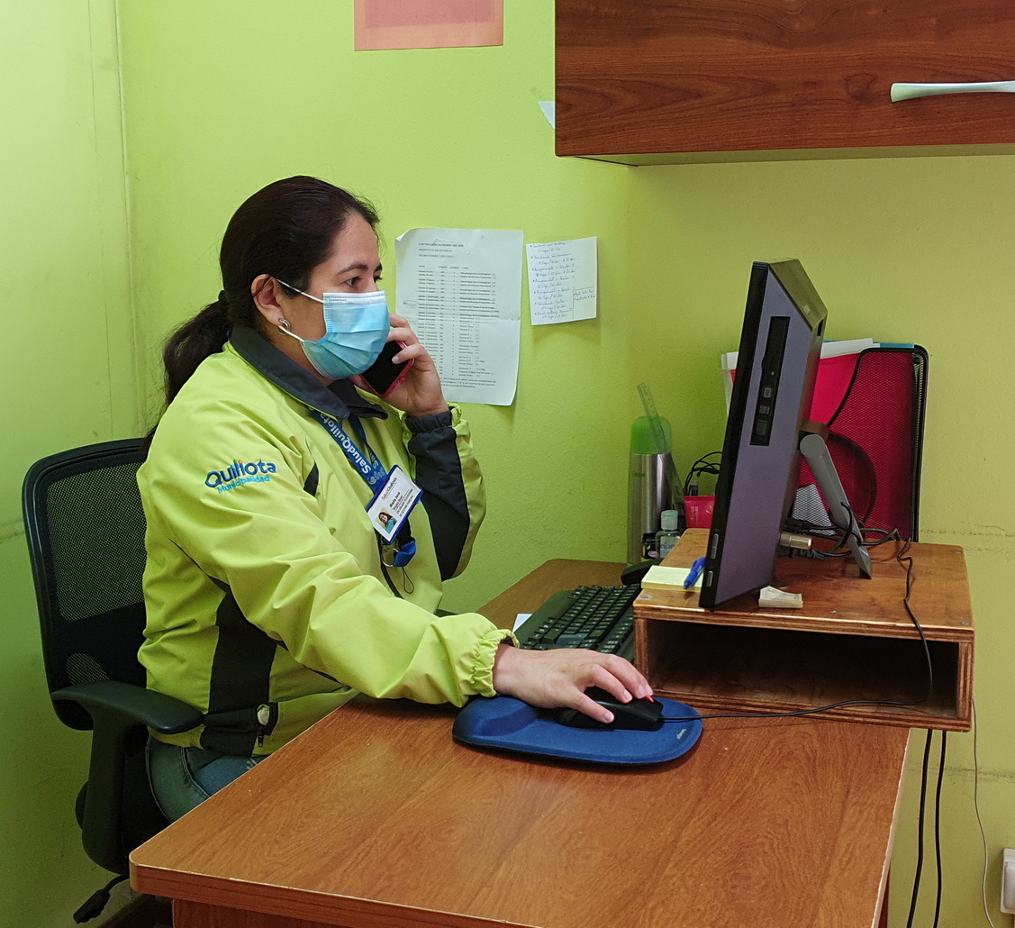 Más de 25 mil vecinos de Quillota han utilizado el sistema de orientación e información telefónica de SaludQuillota