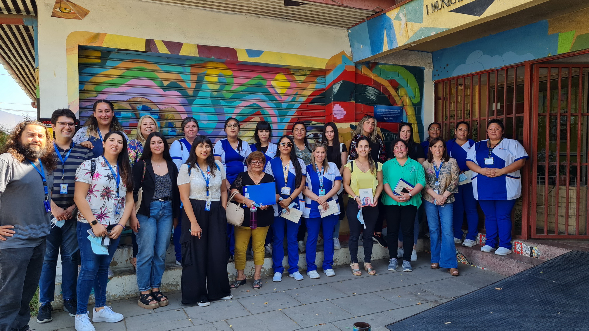 Estudiantes de diversas carreras iniciaron su práctica profesional en los centros de SaludQuillota