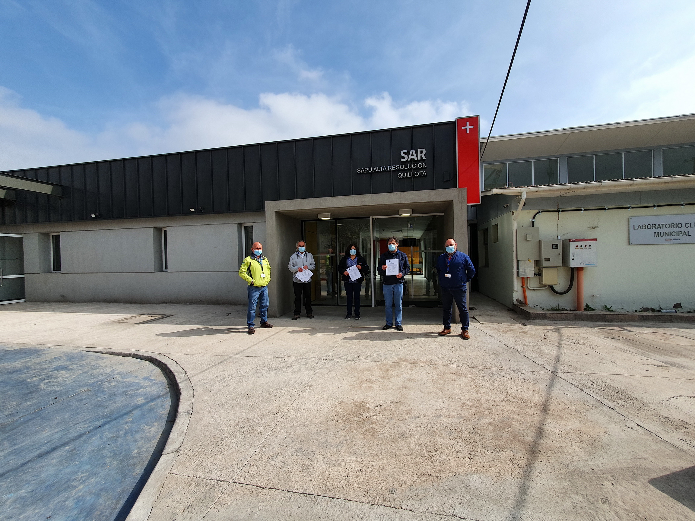 SaludQuillota recibió oficialmente el edificio del SAPU de Alta Resolutividad (SAR) y prepara su puesta en marcha