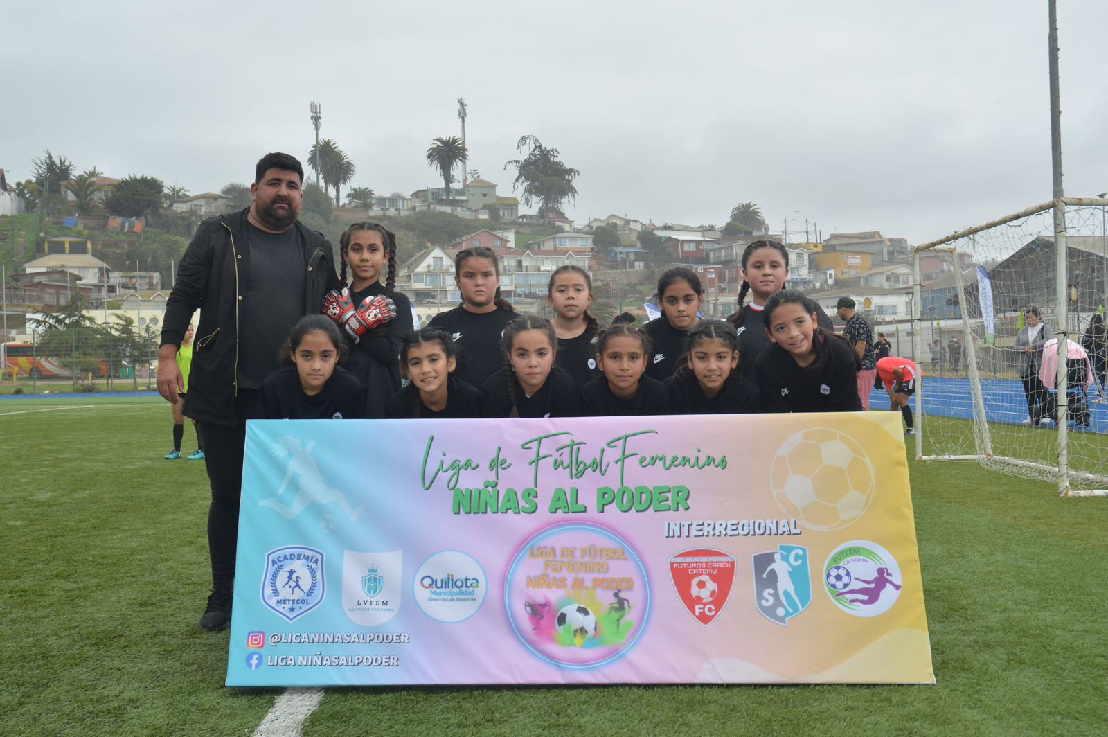 Taller Municipal de Fútbol Femenino obtuvo cuatro victorias en nueva fecha Liga Formativa “Niñas al Poder”.