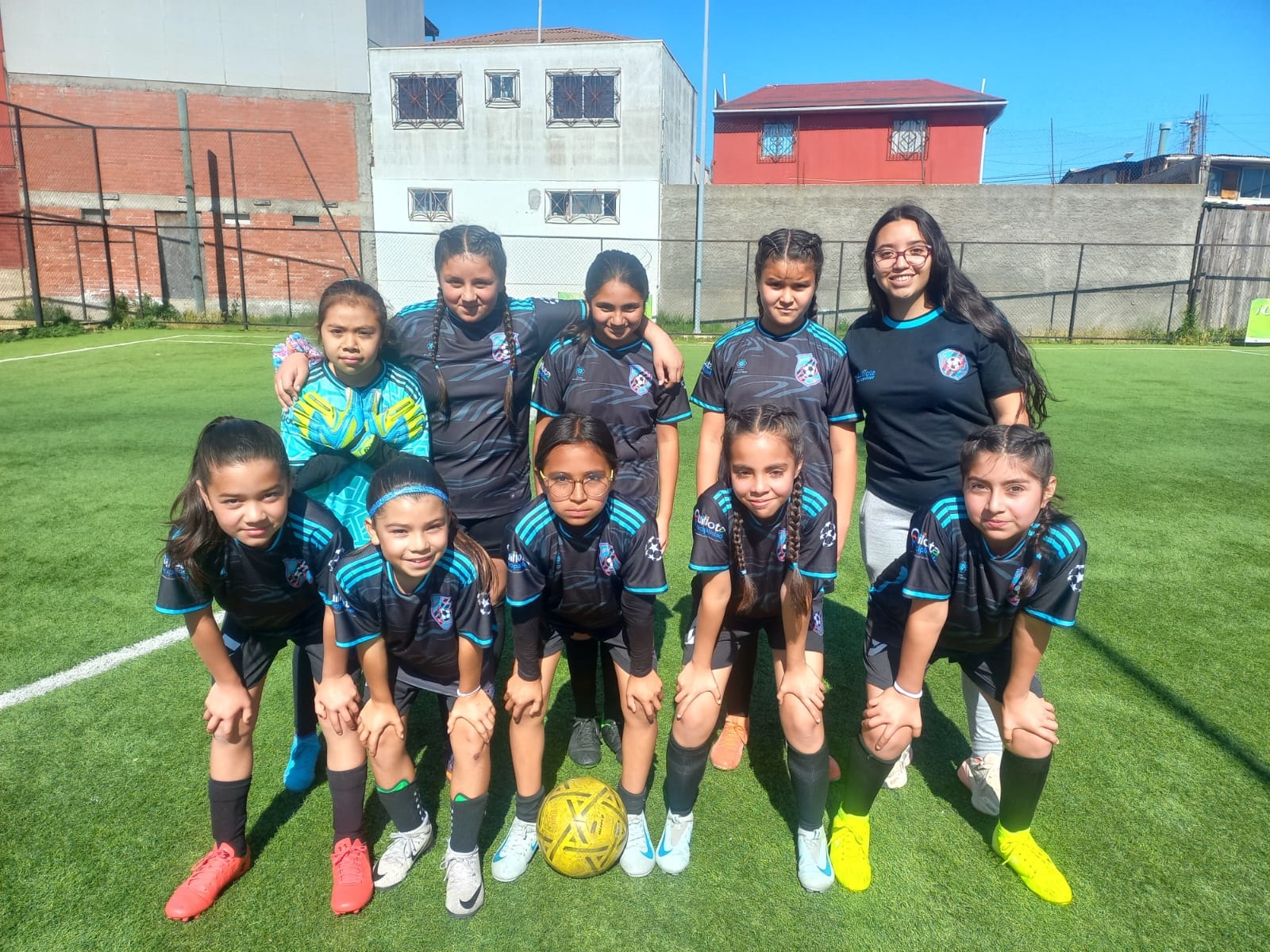 Jóvenes quillotanas dijeron presente en nueva fecha de Liga Regional Fútbol Femenino Niñas Al Poder 2024.