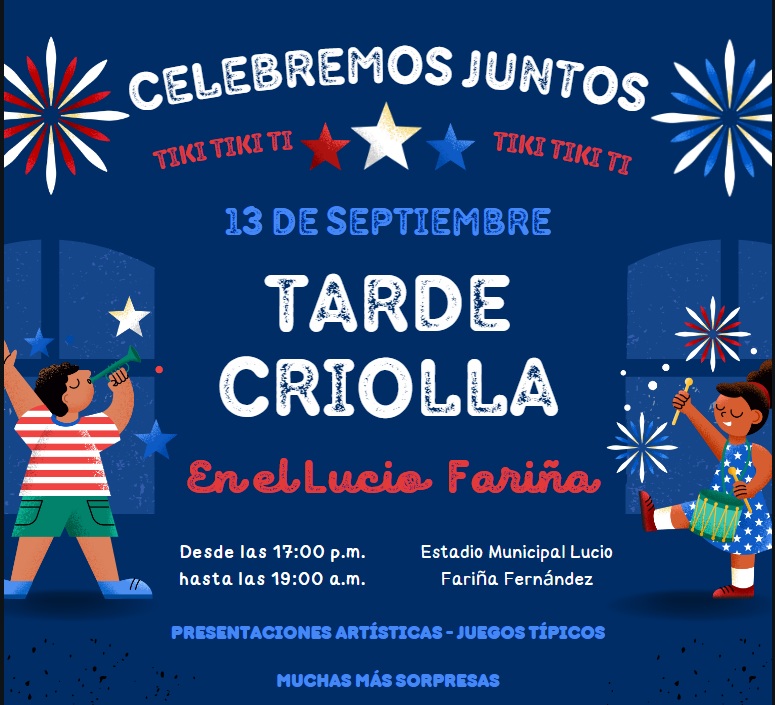 Dirección de Deportes de la Municipalidad de Quillota organizará Tarde Criolla en Estadio Lucio Fariña.