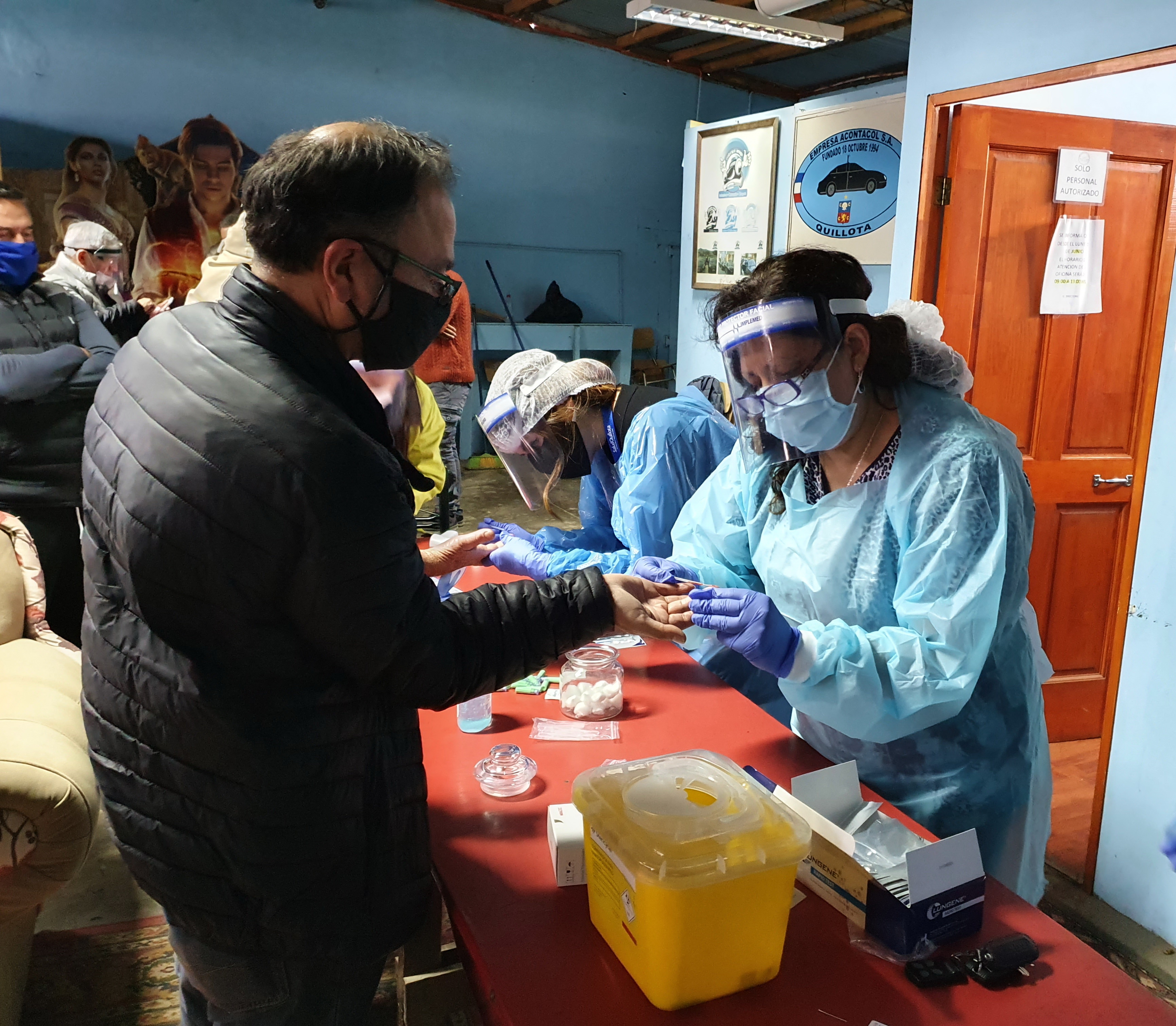 Más de 300 test rápidos para la detección de Covid-19 ha realizado el nuevo equipo municipal de fiscalización