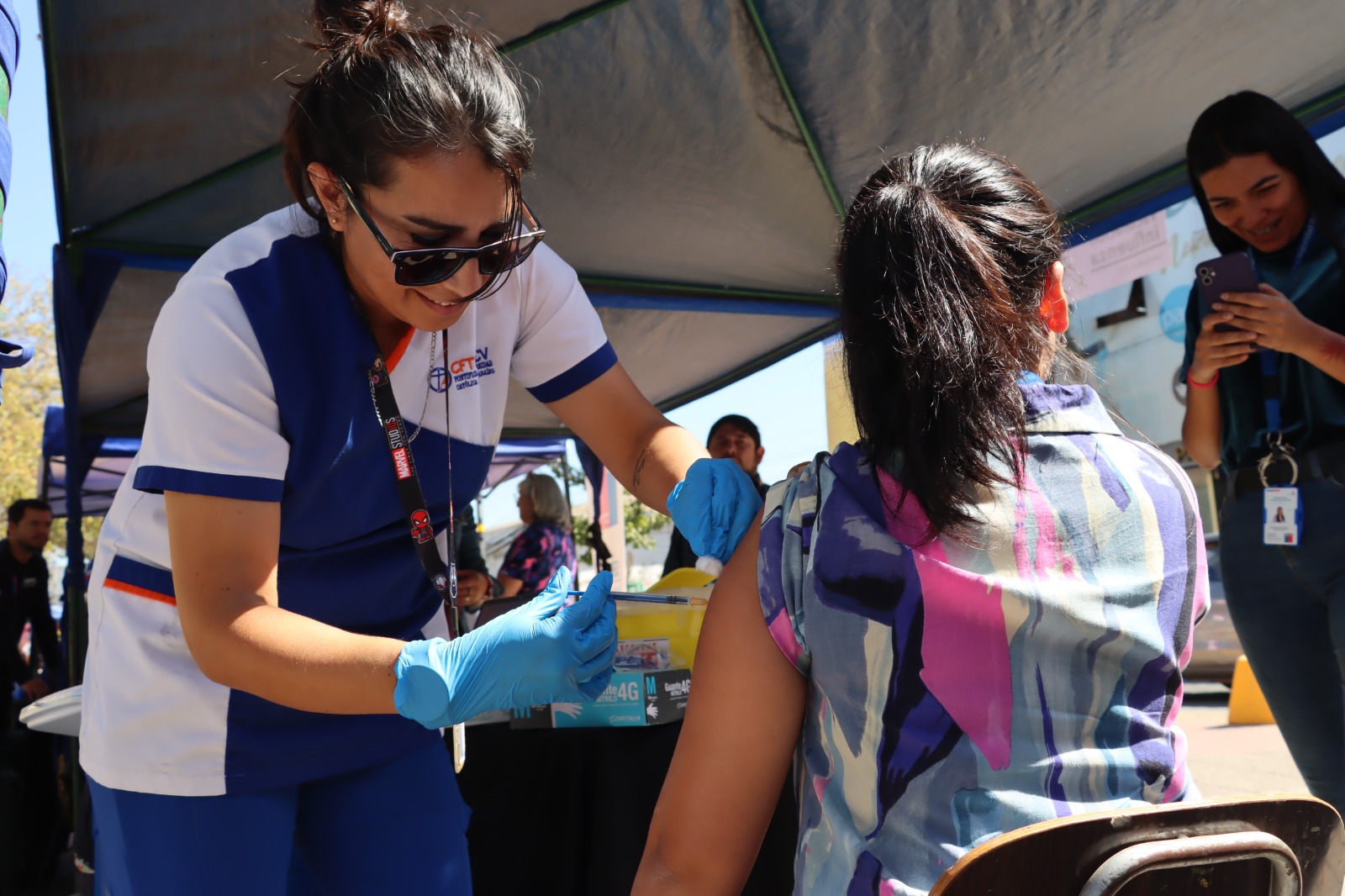 SaludQuillota realiza operativo para vacunación Influenza y Bivalente, además de la toma de EMPA para la pesquisa de enfermedades cardiovasculares