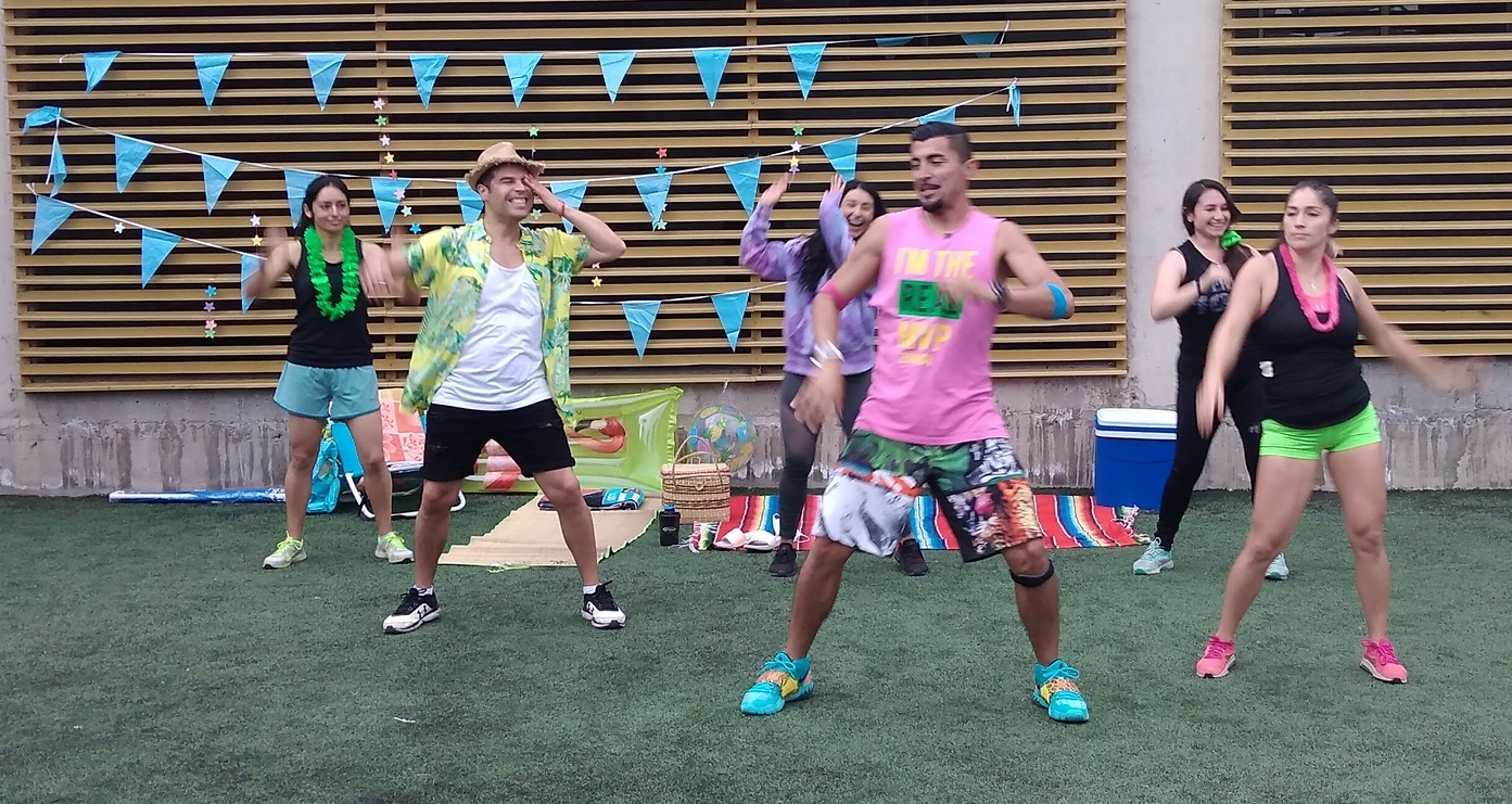 Dirección de Deportes de Quillota cerró el mes de enero con evento virtual de actividad física.